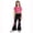 0-Pink&436, variant on Tiijoy Girls Outfits Fashion Butterfly Short Sleeve Crop Top Flare Pants Set, Sizes 9-10