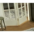 thumbnail image 2 of AWC Traditional Divided Glass Bifold Door fits 24"w x 80"h Unfinished Pine, 2 of 8