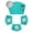 Blue, variant on Turquoise Round Placemats Set of 2, Modern Pure Turquoise Placemats for Round Dining Table Shape Wedge Placemats for Outdoor Indoor Wipeable Clean Table Place Mats