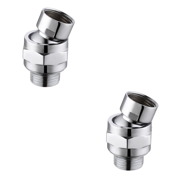 Yuarrent Adaptador de ducha Válvula desviadora de acero inoxidable Separador de agua para baño 2 # 2piezas Yuarrent CBP155894