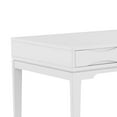 thumbnail image 4 of SIMPLIHOME Harper SOLID WOOD Mid Century Modern 60 inch Wide Home Office Desk, Writing Table, Workstation, Study Table Furniture in White with 2 Drawerss, 4 of 5