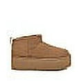 thumbnail image 5 of UGG Women's Boots Classic Ultra Mini Platform, Medium Flat Heel Flat Toe Chestnut, 8, 5 of 6