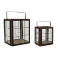 thumbnail image 1 of Melrose International 73623 Box Lantern - Set of 2, 1 of 1