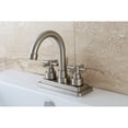 thumbnail image 2 of Kingston Brass KS8668EX 4 in. Centerset Bathroom Faucet, Brushed Nickel, 2 of 3