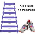 thumbnail image 2 of HOMAR No Tie Shoelaces for Kids and Adults Stretch Silicone Elastic No Tie Shoe Laces, 2 of 10