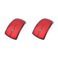 thumbnail image 4 of Seitruly Ratón inalámbrico de 2,4G, ratón plegable para ordenador, Mini portátil de viaje, ratón silencioso, receptor USB, ratón para ordenador rojo 2piezas, 4 of 5