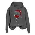 thumbnail image 1 of WEAIXIMIUNG Robe Chandail en Molleton Surdimensionnée Grande Taille 2025 Automne et Hiver Imprimé Sweat à Capuche pour Femmes, 1 of 2
