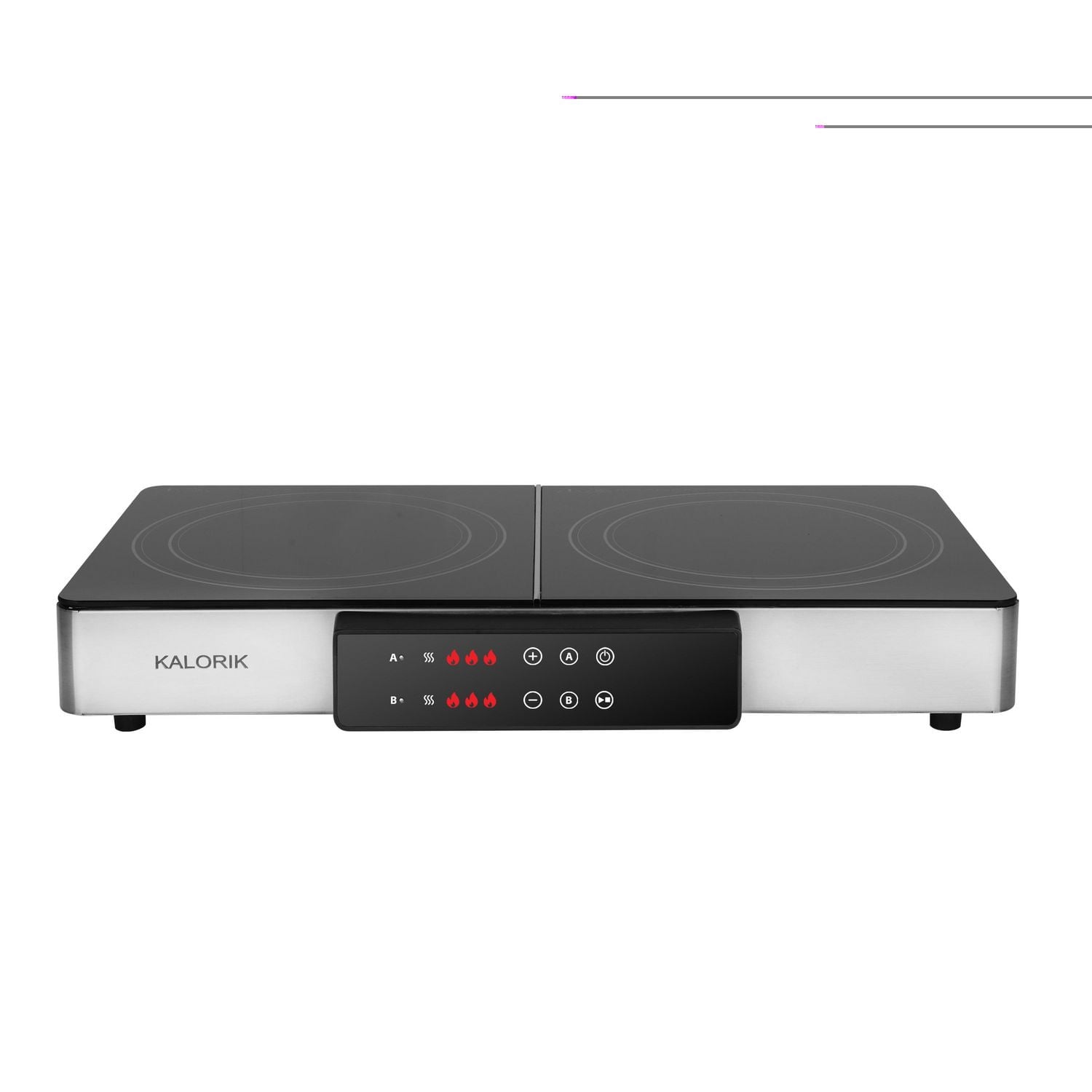 Gril électrique et table de cuisson double Kalorik MAXX® 2-en-1 GR 52470 SS