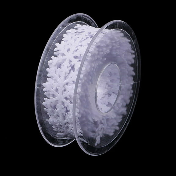 Minkissy Assorted Color Garland Ribbon 2 Rolls for Christmas Tree, Party, Holiday, and Home Decoration