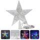 thumbnail image 2 of Fuente de alimentación USB de la estrella de la estrella de Navidad o la masa operada (no incluida) adorno de topper de árbol, 2 of 5