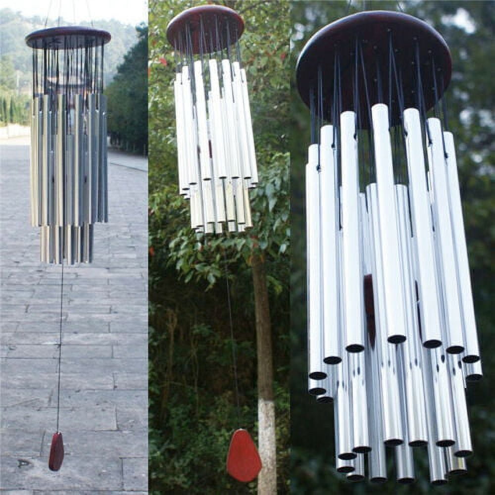 Large 27 Tubes Windchime Chapel Bells Wind Chimes Outdoor Garden Home Decor US