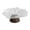 White, variant on Pedestal Fruit Bowl Footed Fruit Tray Decorative Centerpiece PET Material for Modern Kitchen Table
