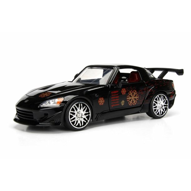 00 Honda S00 Johnny Tran Fast Furious Jada 1 24 Scale Diecast Model Toy Car Walmart Com Walmart Com