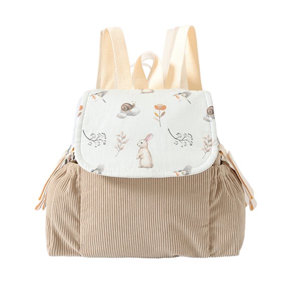 Leeye Schoolbag Backpack with Embroidered Name and Text Customizable for Picnics Travel Nursery DIY