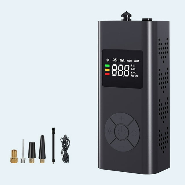 Wireless Display Adapter Inflator Pump Portable Wireless Wired Lighting Led Digital Display Inflator Pump Pump for Inflatables