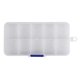 thumbnail image 3 of 3X 1 - 10 Compartimiento Caja de Almacenamiento Plastico Transparente para Prendedor Perla Joyeria Herramientas Accesorios Pequenos, 3 of 5