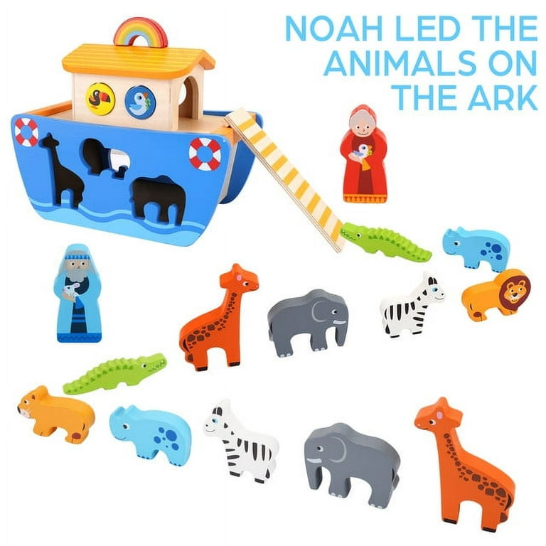 Noah's Ark Sort & Play Set - Best Early Learning Toys for Babies
