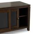 thumbnail image 6 of Simpli Home Simpli Home Cosmopolitan 48 inch Wide Solid Wood Contemporary TV Stand in Mahogany Brown For TVs up to 55 inches, 6 of 10