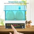 thumbnail image 2 of Farms Nurture Right Incubator | Egg Incubator for Hatching Chicks | Poultry Hatcher Machine with Humidity Display for Hatching Chickens Quail Duck Goose Turkey  |  White & Blue,  4 Eggs, 2 of 8