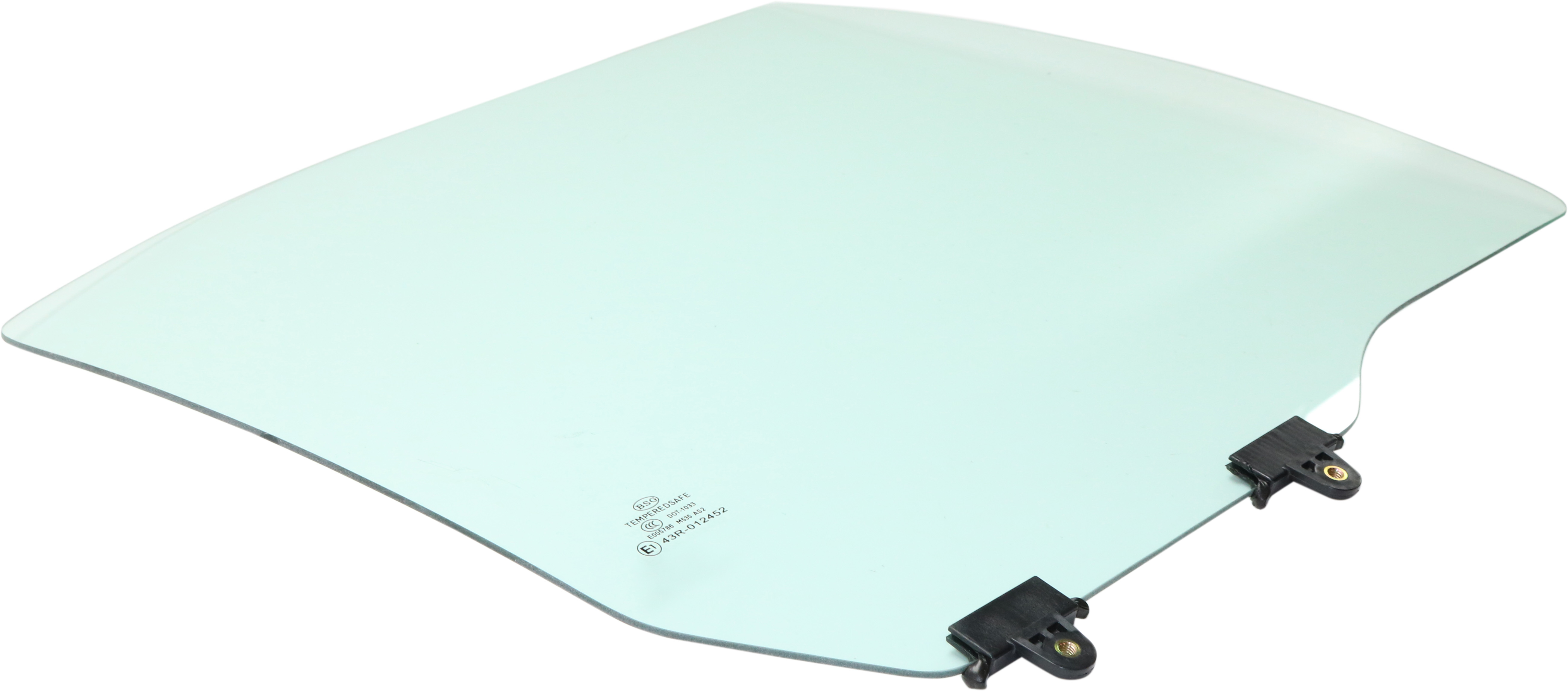 Door Glass Compatible with 2002-2006 Nissan Sentra Rear, Right Passenger Green Tint FD21031 GTYN
