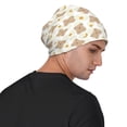 thumbnail image 4 of Gaeub Kawaii Bear Print Beanie Hats for Men Women,Winter Caps,Knit Cuffed Beanie,Cuffed Cap,Great for Winter Activities, 4 of 7