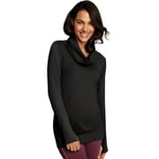 Maidenform Womens Sport Baselayer Thermal Cowl Neck Tunic, 2XL