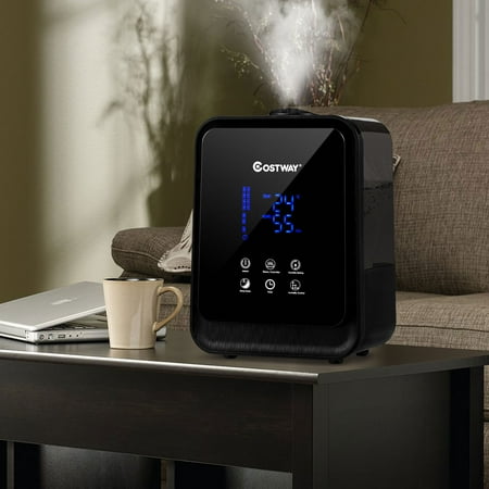 Costway 4.5L Ultrasonic Cool Warm Mist Air Diffuser Humidifier w