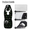 thumbnail image 5 of POLERO Camouflage US Flag Pattern Front Car Seat Covers for Auto, Easy to Install Car Seat Cushion Protective Cover Washable Polyester Front Car Seat Cover Set, 5 of 11