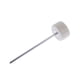 thumbnail image 2 of 2x Jazz Drum Hammer Mallet Stick para piezas de repuesto de instrumentos de, 2 of 7