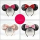 thumbnail image 3 of Diadema de Mickey y Minnie para fiestas, lazo de Mickey Mouse, diadema negra con orejas, accesorios navideños para el cabello, 2023, 3 of 5