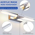 thumbnail image 4 of LED Bathroom Mirror Light 40CM LED Mirror Light Wall Lamp Bathroom Mirror Light With Pull Switch 3000K 920LM 8W IP44 Acrylic Lights [Energy Class F], 4 of 5