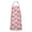 Pink Cow Strawberry, variant on Pink Cow Strawberry Scarf Pattern Apron-Garden Aprons for Women with Pockets-Cotton Linen Waterproof Kitchen Cooking Gardening Aprons Adjustable for Kitchen,Cooking,BBQ and Salon 33x27 Inch
