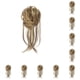thumbnail image 3 of Vogacara Moño de cola de caballo de fibra peinado multiusos esencial para mujeres extensión de cola de caballo cabello rizado señoras 10H86 10H86 10Conjunto, 3 of 6