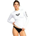 thumbnail image 2 of Roxy Femmes Whole Hearted Manches Longues UPF 50 Plage Surf Rash Vest T-Shirt Haut-SinKeeU, 2 of 2