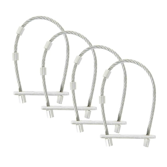 (4 Pack) Lever Binder Lock Snap Binder Safety Locking Clip