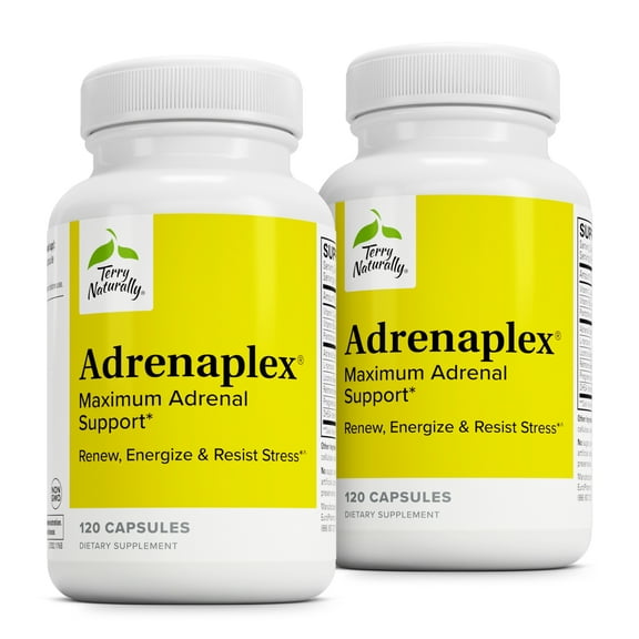 Terry Naturally Adrenaplex - 120 Capsules (Pack of 2)