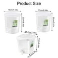 thumbnail image 2 of MOQIN Drink Dispenser for Fridge, Beverage Liquid Drink Container for Party, 1 Gallon, Cold Water Pitcher Lemonade Stand Juice Jug with Spigot, 2 of 7