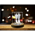 thumbnail image 2 of Exquisite Crystal Wimbledon Trophy Replica with Intricate 3D Laser Engraving, 2 of 4