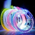thumbnail image 2 of BAELLERT 2Pcs Luminous Bracelet Detachable Joint Unisex Enhance Atmosphere LED Display Bracelet Luminous Wristbands Dance Party Accessories, 2 of 7