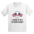 thumbnail image 3 of Inktastic Military Veteran Daddy Proud Son Daughter Youth T-Shirt, 3 of 5