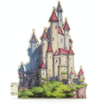 thumbnail image 2 of Disney Castle Collection Snow White Castle Limited Pin New with Card, 2 of 4