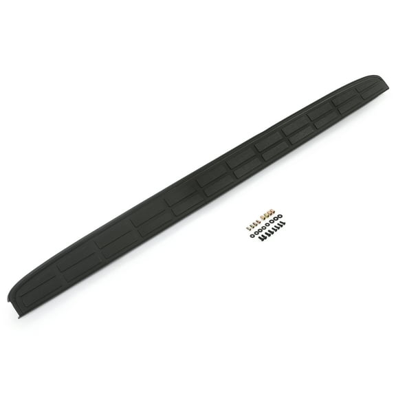 WaiRitoday Tailgate Spoiler Cap Molding Top Protector Compatible With 1999-2007 Silverado Sierra Black