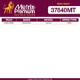 thumbnail image 3 of Metrix Premium Chassis Parts - Front Right Sway Bar Stabilizer End Link Fits 03-13 Mazda 6, 03-06 Mitsubishi Lancer AWD, 06-09 Ford Fusion, 06-09 Mercury Milan, 07-09 Lincoln MKZ K80250, 3 of 6