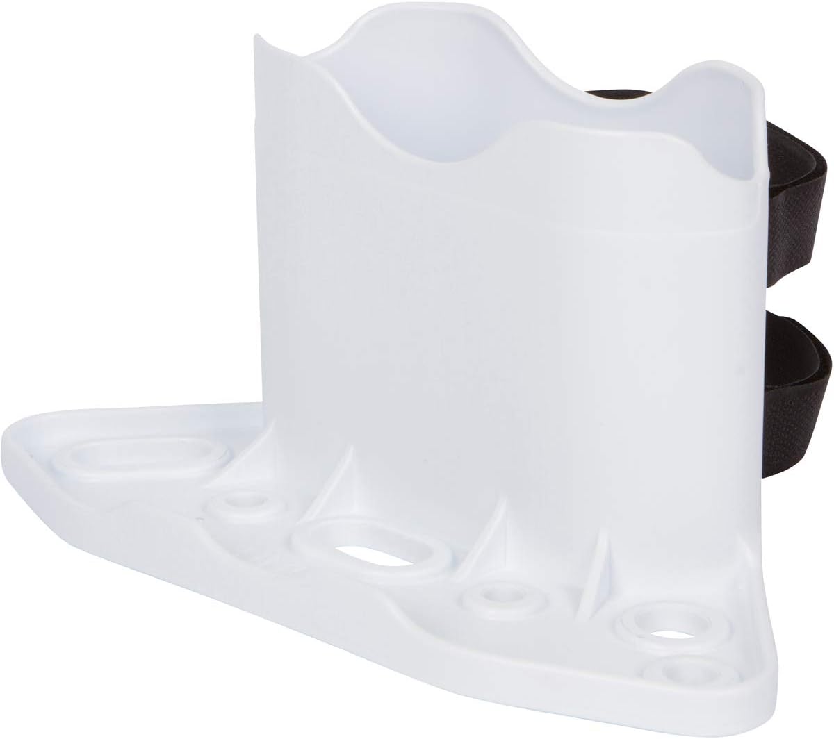 ROBOCUP White Ultimate Bundle Portable Clamp-On Cup Holder Set with Plate, Plus & Holster Accessories for Boats