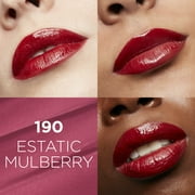 L'Oreal Paris Glow Paradise Balm-in-Lipstick with Pomegranate Extract, Ecstatic Mulberry, 0.1 oz.
