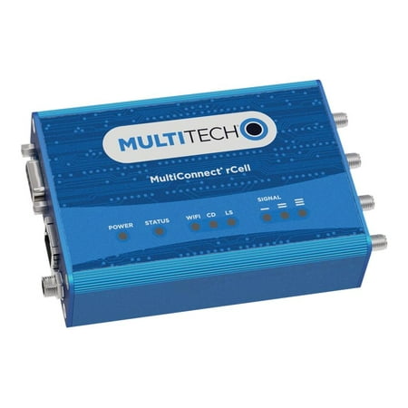 Multi-Tech MultiConnect rCell 100 Series MTR-LNA7-B07-US - Wireless router - WWAN - RS-232 - 802.11b/g/n, Bluetooth 2.1