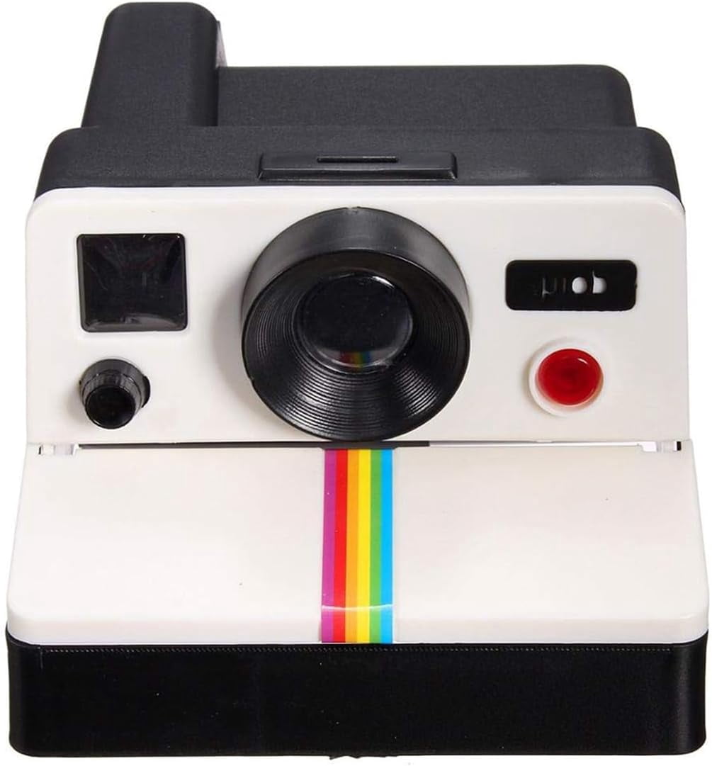 Retro Camera Shaped Toilet Paper Holder，Newest Funny Creative Toilet Paper Dispenser,Nail-Free Installation,Toilet Tissue Paper Roll Holder Box for Bathroom Decoration or Gift