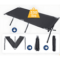 thumbnail image 2 of Tcbosik Portable Folding Cot for Sleeping with Carry Bag, Outdoor Camping Bed for Adults, Black, 2 of 8