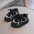 thumbnail image 2 of Mikilon Fall Girls Luminous Lighting Shoes Size 6 Months-8 Years Patchwork Color Breathable Sports Shoes Versatile Casual Shoes, 2 of 6