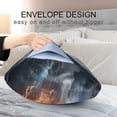 thumbnail image 7 of Coolnut Ice Fire Baseball Satin Pillowcase for Hair and Skin Silk Pillowcase Soft Sleeping Pillow Covers Smooth Cooling Pillowcase with Envelope Closure Size Standard 20x26 in Home Decor Gifts, 7 of 7